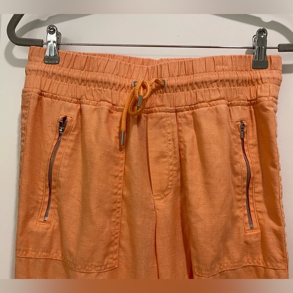 Athleta Cabo Linen Joggers Sz 2 - Picture 5 of 7